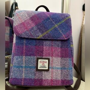 Harris Tweed 100% wool backpack